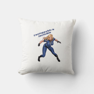 Onzichtbare vrouw kussen