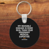 Onzichtbare ziekte RSD CRPS Awareness 1 Sleutelhanger (Voorkant)