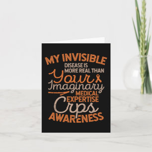 Onzichtbare ziekte RSD CRPS Awareness Kaart