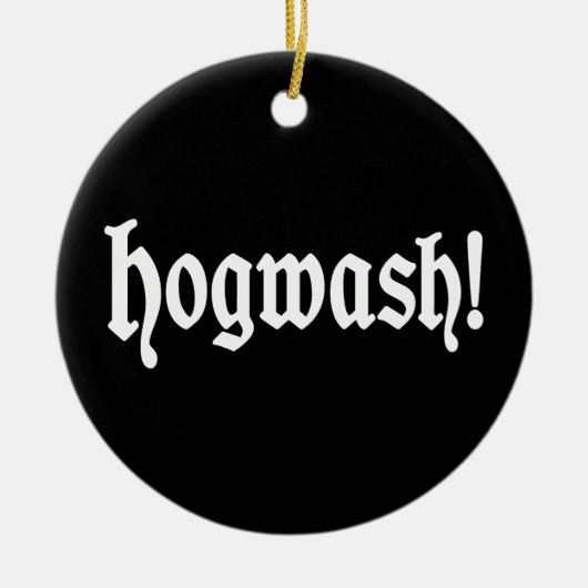 Onzin! Keramisch Ornament (Voorkant)