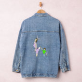Oo fuzzy knop denim jacket (Hangar)