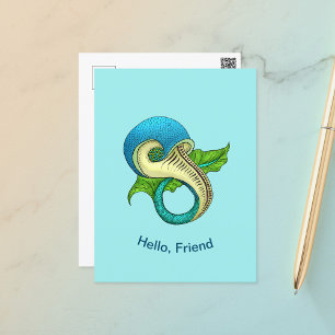 Oodd Fish Briefkaart