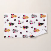 Oodles of Poodles Rétro Telephone (Serviette à main)