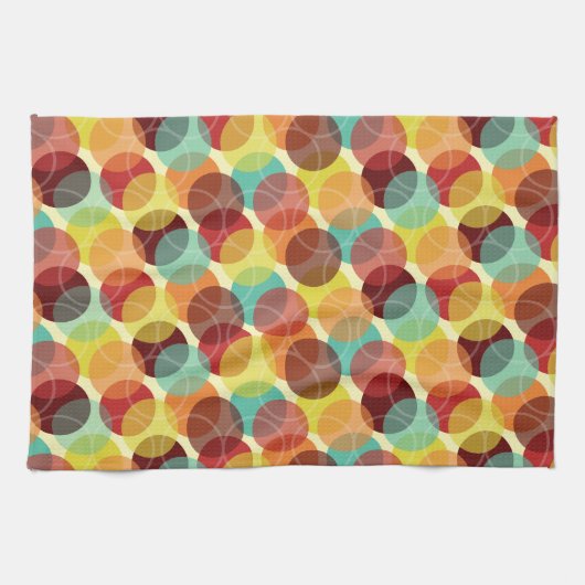 Oodles Stippen Kitchen Towel - Warm Theedoek (Horizontaal)