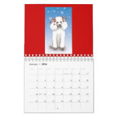 Oodles van Poodles Dog Art Calender Kalender (Jan 2026)