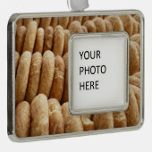 Oodles van Snickerdoedles Verzilverd Kader Ornament (Rechts)
