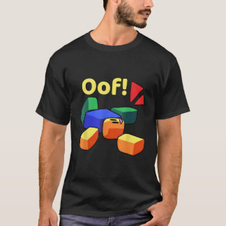 Oof Funny Blox Noob Gamer Gifts Voor Gamers T Voor T-shirt