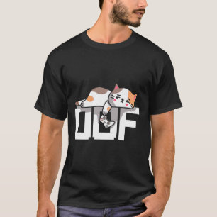 Oof Gamer Meme Noob Internetcultuur Gamer Kat Mann T-shirt