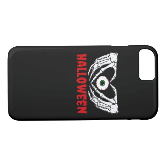 Oog Halloween - Skelet Handen Hart Case-Mate iPhone Case (Achterkant (Horizontaal))
