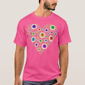 Oog Hart Optometrie Oogheelkunde Oogarts Optometri T-shirt