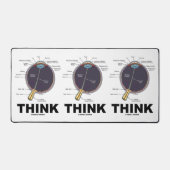 Oog (I) Denk aan anatomische geek Humor Bureaumat (Voorkant)