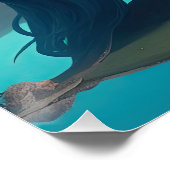 Oog Ik kijk naar je Perfect Poster (Hoek)