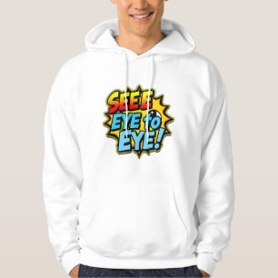 Oog in oog – Harmonie & Begrip Ontwerp Hoodie