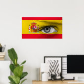Oog in Spanje Poster (Thuiskantoor)