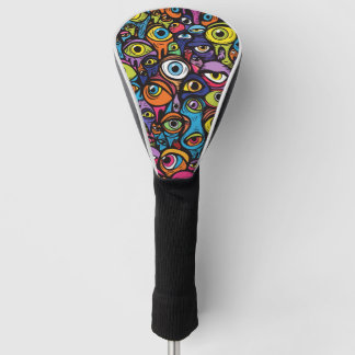 Oog kan je zien golfheadcover
