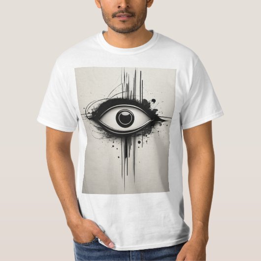Oog log t-shirt (Voorkant)