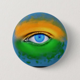 Oog op de prijs ronde button 5,7 cm