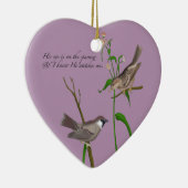 Oog op de Sparrow Keramisch Ornament (Rechts)