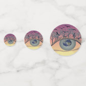 Oog op de wereld - Natuur & Earth Art Confetti (Achterkanten)