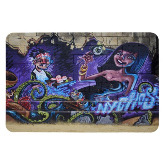 Oog op vork magneet (Horizontaal)