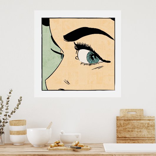 Oog Poster (Keuken)