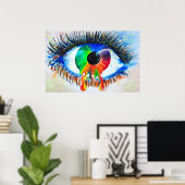Oog Poster (Thuiskantoor)