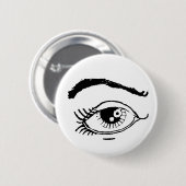 Oog Ronde Button 5,7 Cm (Voorkant /achterkant)