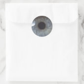 Oog Ronde Sticker (Tas)