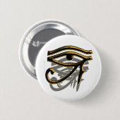 Oog van Buttonnen van paarden Ronde Button 5,7 Cm (Voorkant /achterkant)