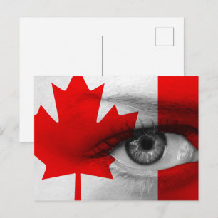 Oog van Canada Briefkaart