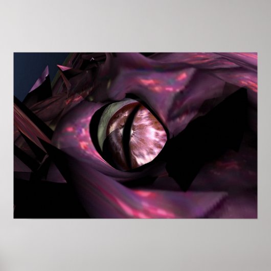 Oog van de draak poster (Voorkant)