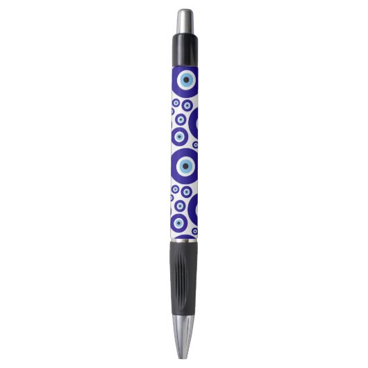Oog van de Duivel-patroon, Grieks Oog, Turks Oog, Pen (Voorkant Verticaal)