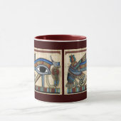 Oog van de Egyptische Mok van Horus (Midden)