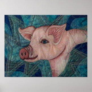 Oog van de houder (canvasafdruk) poster