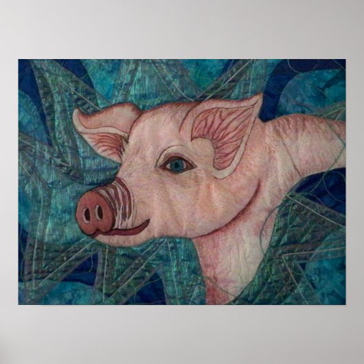 Oog van de houder (canvasafdruk) poster (Voorkant)