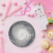 Oog van de orkaan papieren bordje (Feest)