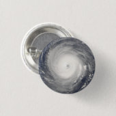 Oog van de orkaan ronde button 3,2 cm (Voorkant /achterkant)