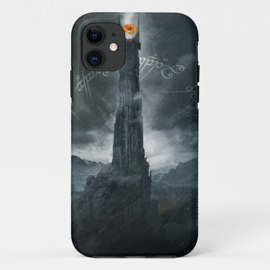 Oog van de samenstelling Sauron Case-Mate iPhone Case (Achterkant)