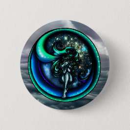 Oog van de Storm Knop Ronde Button 5,7 Cm
