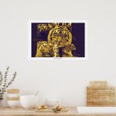 Oog van de tijger poster (Keuken)