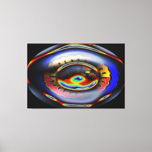 OOG VAN DE WERELD CANVAS AFDRUK (Voorkant)