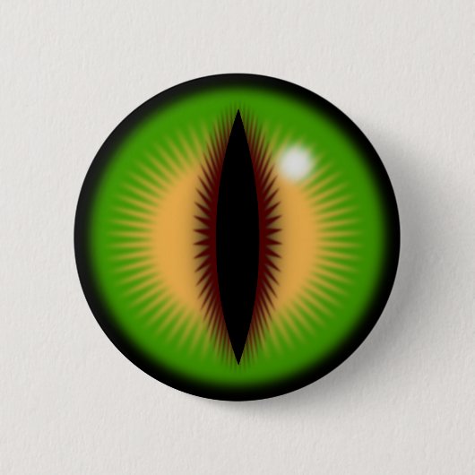 Oog van draak ronde button 5,7 cm (Voorkant)