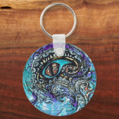 Oog van een Zee monster Sleutelhanger (Voorkant)
