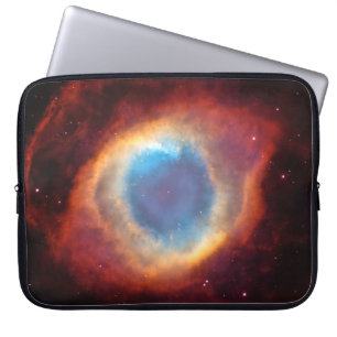 Oog van God Helix Nebula Cosmic Clouds Stars Laptop Sleeve