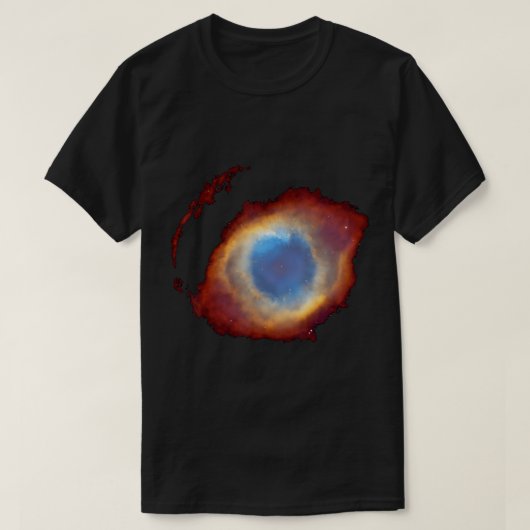 Oog van God - Helix Planetary Nebula NGC 7293 Hubb T-shirt (Design voorkant)