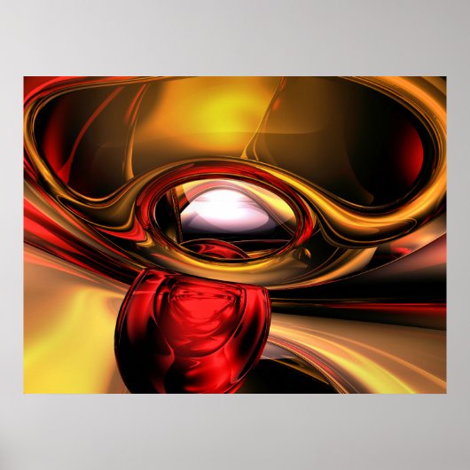 Oog van het Abstracte Poster Goden (Voorkant)
