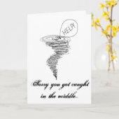 Oog van het Storm Kaart (Gele Bloem)