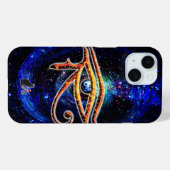 Oog van Horus Case-Mate iPhone Case (Achterkant (horizontaal))