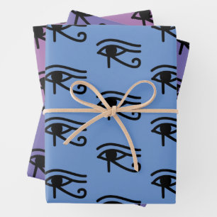 Oog van Horus Egyptian Inpakpapier Vel