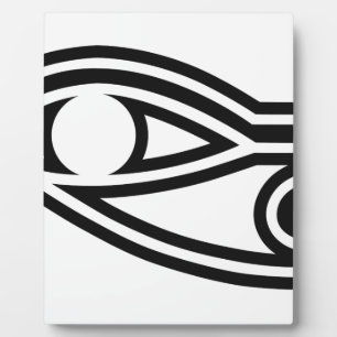 Oog van Horus Fotoplaat